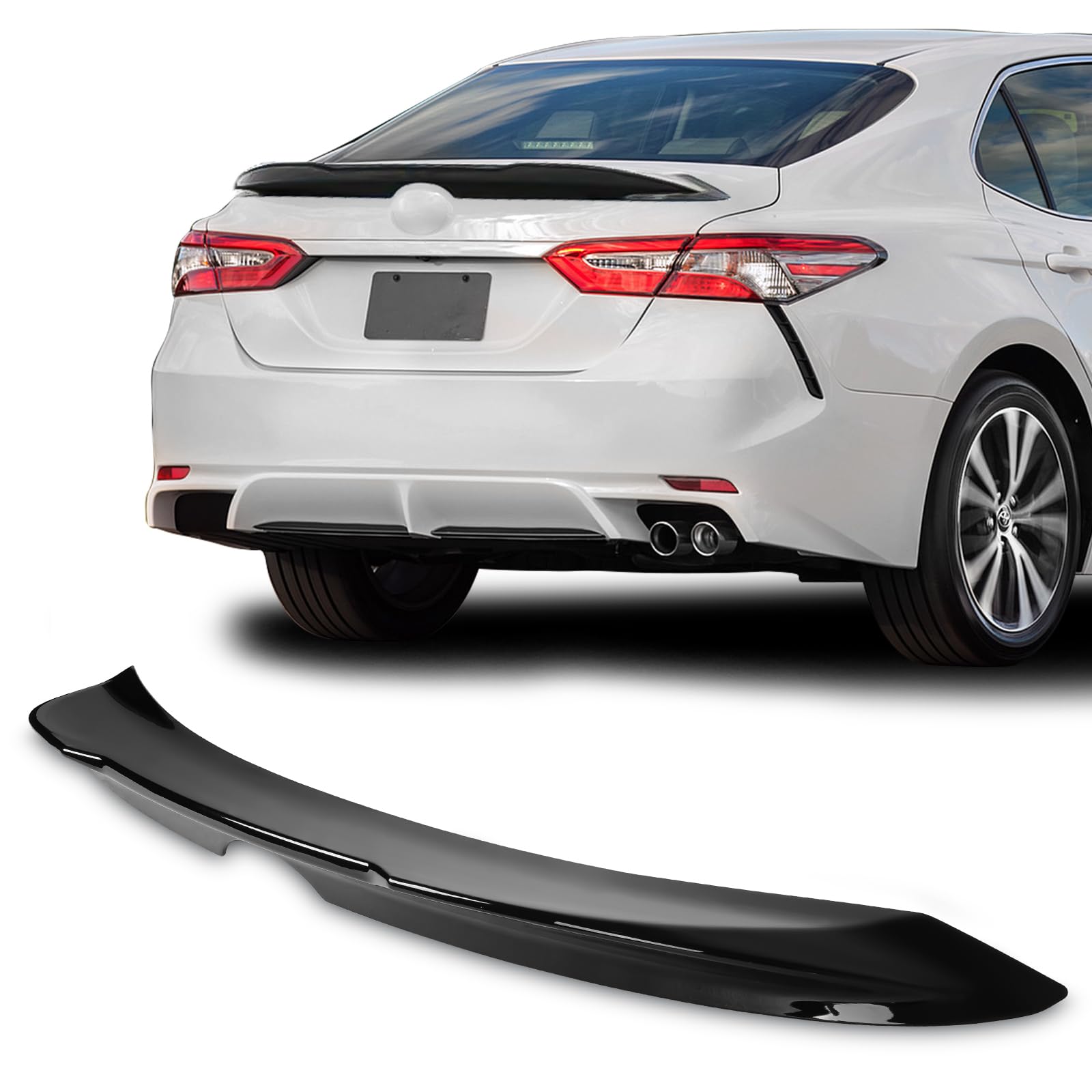 TOYOTA CAMRY AXVH70 リアイージープロ Amazon.com: Archaic Rear Trunk Spoiler Wing Lid Compatible for 8th